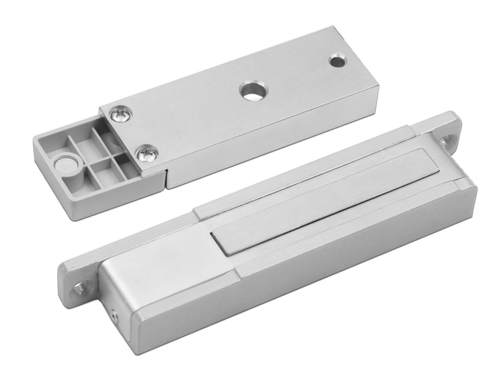 AL-150-24V Premium (серый) Замок электромагнитный