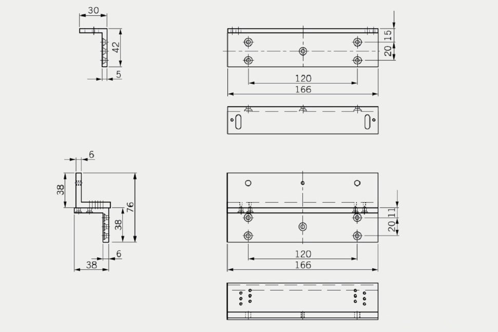 L+Z кронштейн для EMC 1200 ALH L+Z кронштейн для EMC 1200 ALH