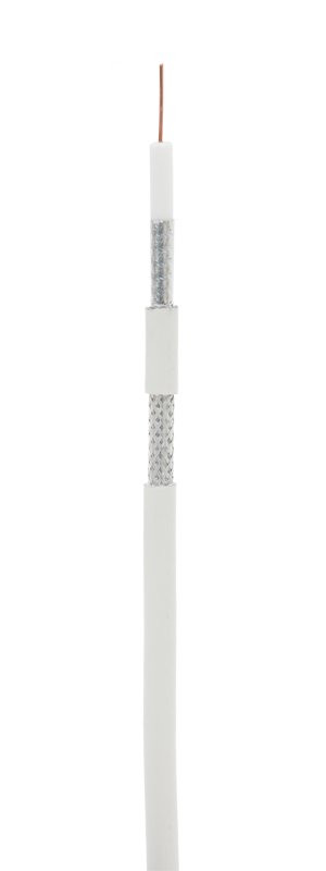RG-6 CCS, In, PVC (UEC-C2-32123A-WT-3) Кабель коаксиальный омедненный