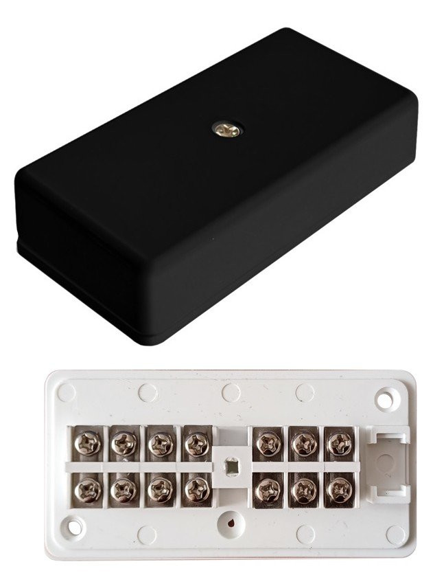 КС-701 ЭСТЕТ (черный) Коробка соединительная