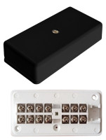 КС-701 ЭСТЕТ (черный) Коробка соединительная