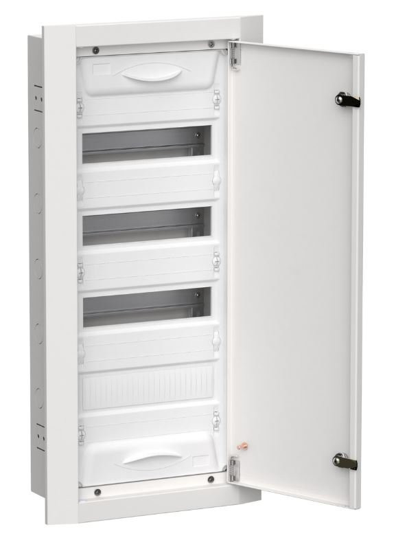 Корпус металлический встраиваемый TITAN 5 ЩРв-48 (1х48) 755х365х130 IP31 одна дверь белый (TI5-50-V-048-31) Корпус металлический