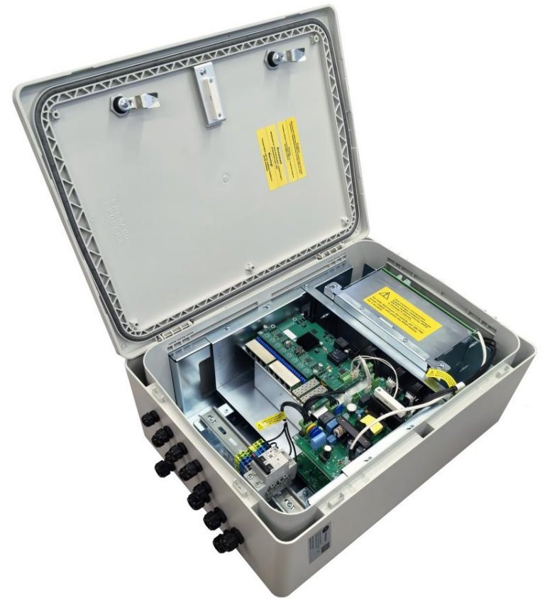 Tfortis PSW+UPS-Box 8х2Pro Коммутатор для подключения 8 камер