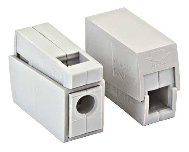 СМК 224-111 проходная на 1 проводник (plc-smk-111) Строительно-монтажная клемма