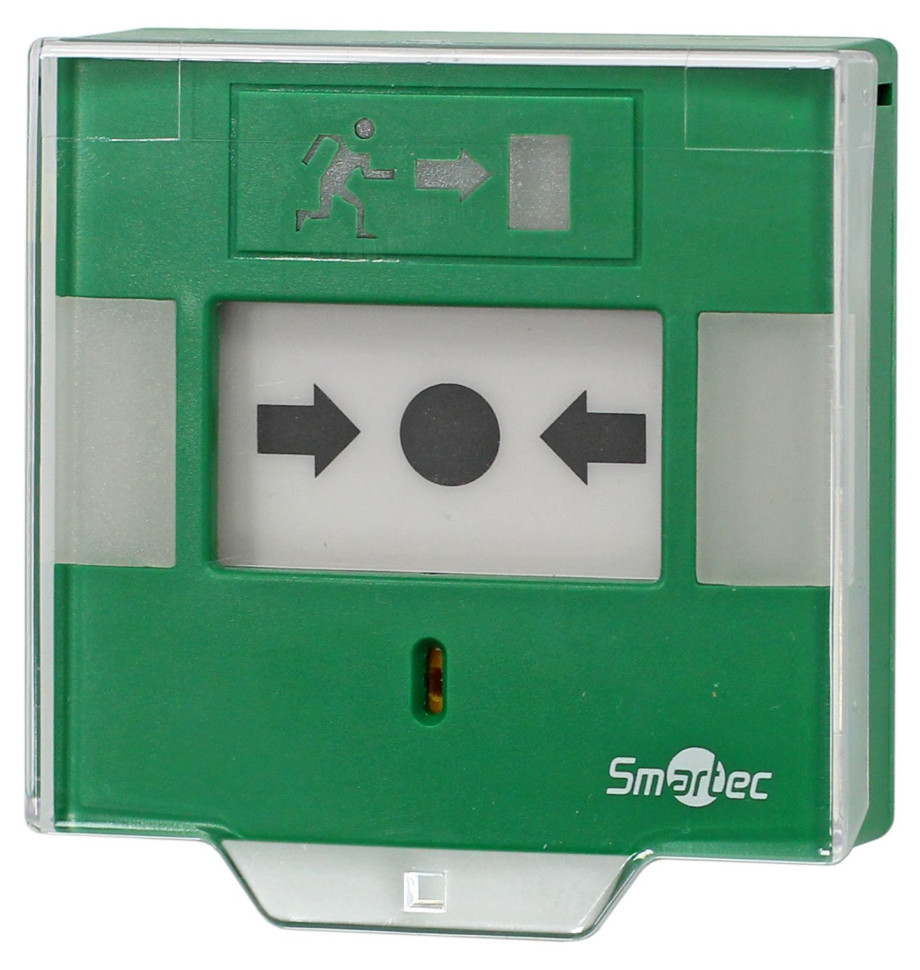 ST-ER106DLS-GN Устройство разблокировки двери с восстанавливаемой кнопкой