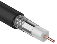 GENERICA RG59 CCS 75Ом FPE PVC белый (CC1-R5F1-111-100-G) Кабель коаксиальный омедненный