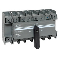 Рубильник 100A 4P реверсивный с рукояткой для прямой установки TwinBlock (tb-s-100-4p-rev) Рубильник