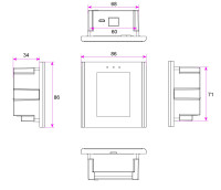 TS-RDR-QR Считыватель QR-кодов