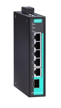 EDS-G205-1GTXSFP Коммутатор 4х10/100/1000BaseTX и 1 x Combo Gigabit (10/100/1000BaseTX или 100/1000BaseSFP)