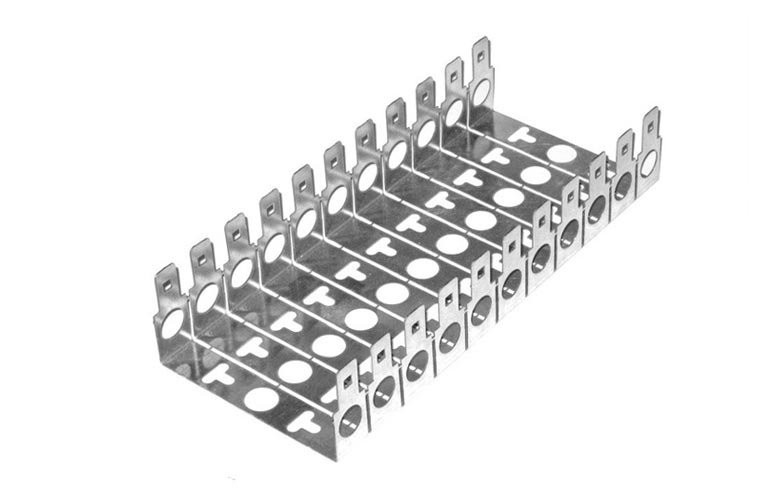 Монтажный хомут 2/10 для 11 модулей с перфорацией (глубина 22мм) (120904-00006) Монтажный хомут 2/10 для 11 модулей с перфорацией (глубина 22мм)