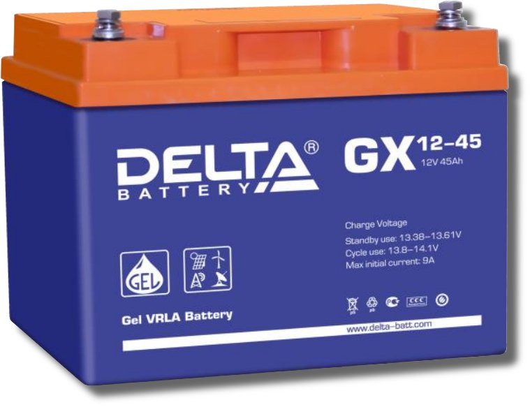 Delta GX 12-45 Аккумулятор герметичный свинцово-кислотный