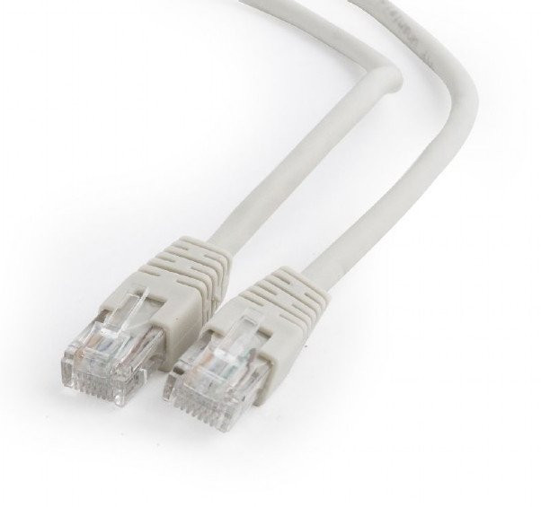 Патч-корд U/UTP RJ45-RJ45, CAT 5e, PVC серый, 10м REXANT (18-1009) Патч-корд UTP