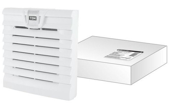 Вентиляционная решетка с фильтром для вентилятора ВФУ SQ0832-0112 (204 мм) Вентиляционная решетка с фильтром для вентилятора