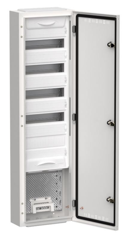 Корпус комбинированный TITAN 5 ЩРн-60 (1х84) 1085х310х140 IP30 белый (TI5-51-N-1х084-30) Корпус металлический