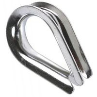 Коуш стальной оцинкованный под трос D4 (CM621004) Коуш