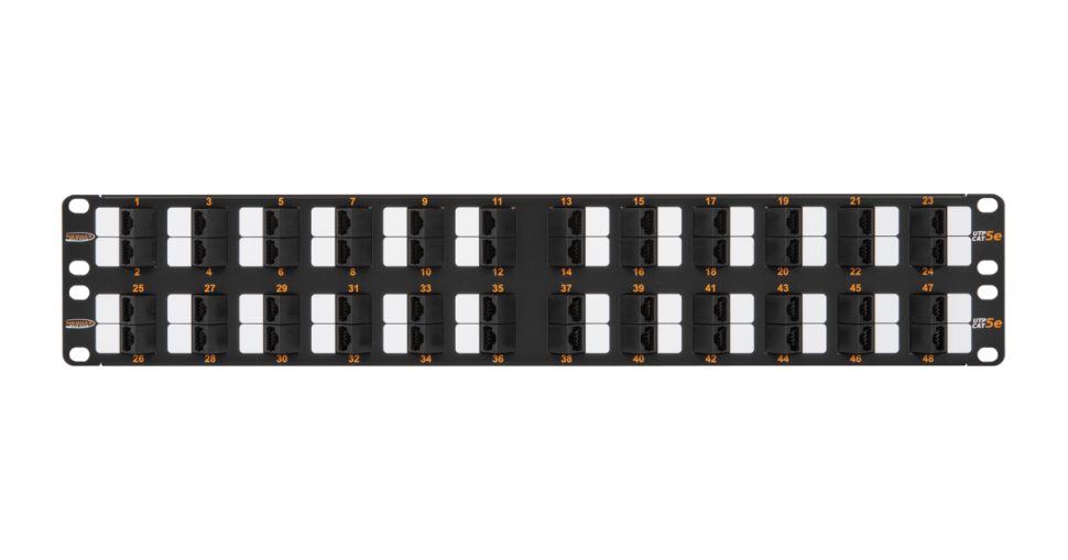 NMC-RP48UD2-AN-2U-BK Патч-панель 19"