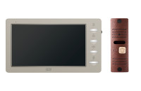 CTV-DP3702 Gamma (бежевый + бронза) Комплект видеодомофона