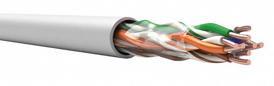 TechnoLAN U/UTP Cat 5e PVC LSнг(А)-LS 4х2х0,52 Кабель «витая пара» (LAN) для структурированных систем связи