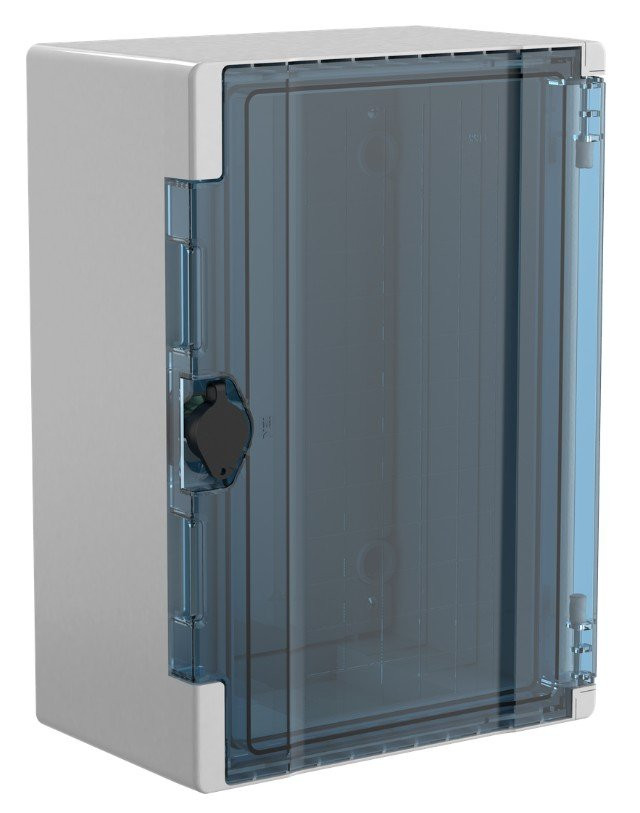 Корпус пластиковый TETRA ЩМПп 350х250х150 прозрачная дверь IP66 (TR5-11-N-035-25-15-65) Корпус пластиковый