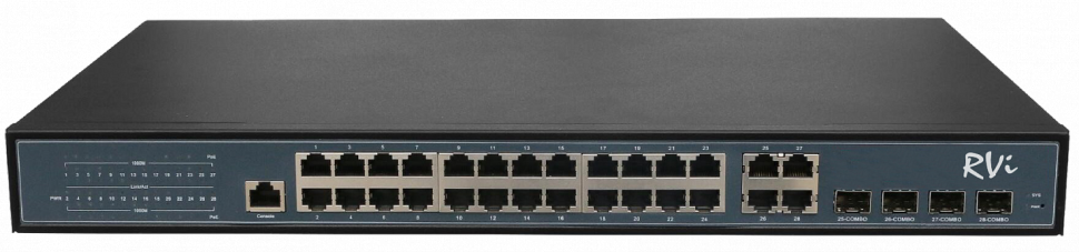 RVi-1NSM24G-4C Коммутатор с питанием по PoE