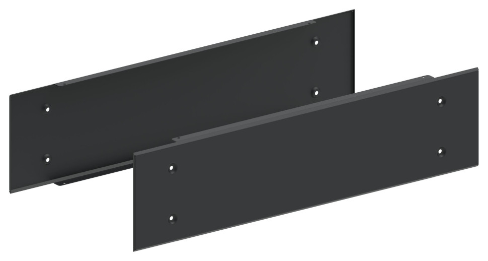 Панель цоколя 200х800мм RAL7021 FORMAT (2 шт) (FO-00D-PC-020-080-7021) Панель цоколя