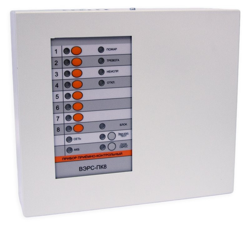 ВЭРС-ПК 8МТ версия 3.2 Прибор приемно-контрольный охранно-пожарный