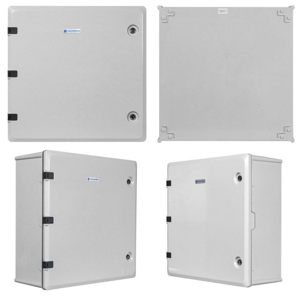 Mastermann-Пластик-4У+ Шкаф монтажный композитный