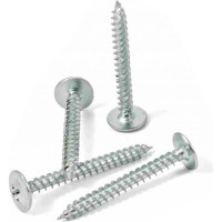 Саморезы 4,8x32 прессшайба (1000шт) (47403-1000) Саморезы стальной оцинкованный