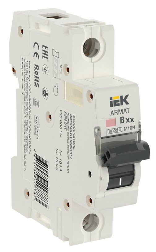 M10N 1P B 50А ARMAT (AR-M10N-1-B050) Автоматический выключатель