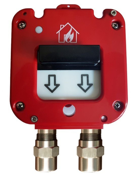 ИП 535-26 "Север", новый корпус, кабельный ввод МКВМ М20В Извещатель пожарный ручной
