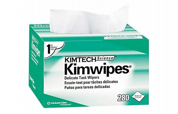 Салфетки Kim-Wipes, безворсовые (280 шт) (130707-00004) Салфетки безворсовые