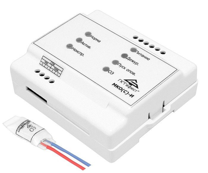 МКО(С)-И Модуль контроля линии оповещения (сирены, табло)