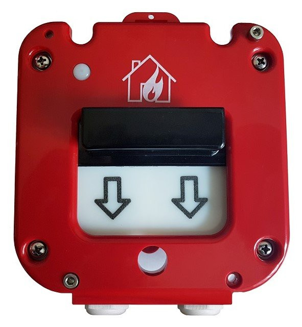 ИП 535-26 "Север", новый корпус, пластиковый ввод 13-18 мм Извещатель пожарный ручной