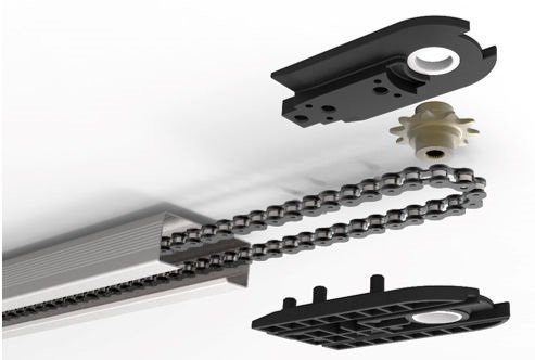 LGR-3600C Рейка приводная цельная с цепью