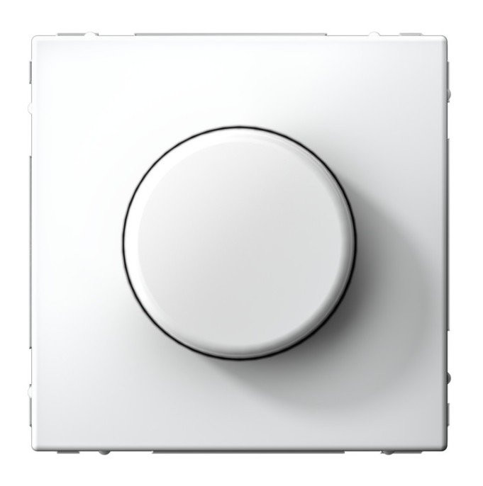 ArtGallery светорегулятор поворотно-нажимной (диммер) LED RC 400Вт, скрытой установки, механизм, белый (GAL000123) Светорегулятор поворотно-нажимной (диммер)