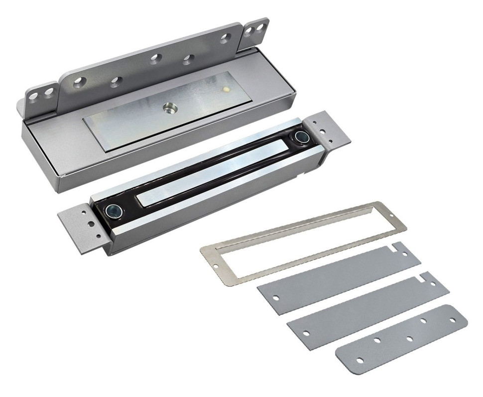 ALM-350FTL-12/24V (серый) Влагозащищённый электромагнитный замок