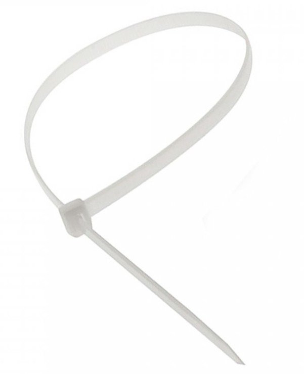 Стяжки нейлоновые 4,8х500 белые (100 шт) (PR08.2717) Стяжки нейлоновые