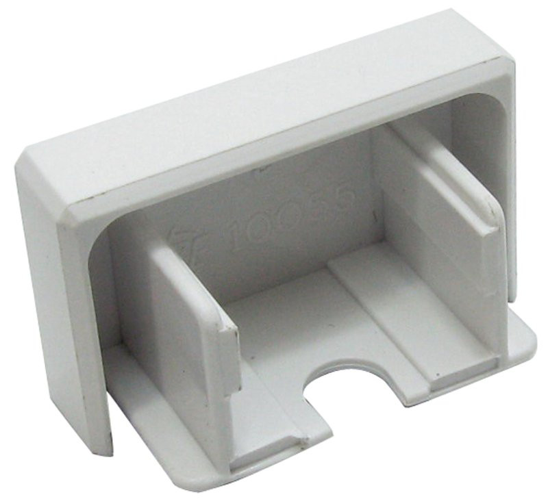 Заглушка торцевая, 20х12.5мм (10035 ABR) Заглушка