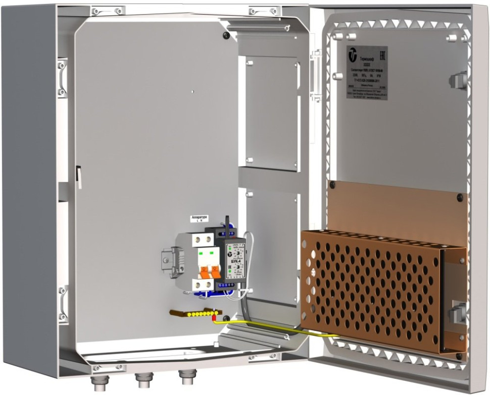 ТШП-3 Шкаф монтажный с обогревом