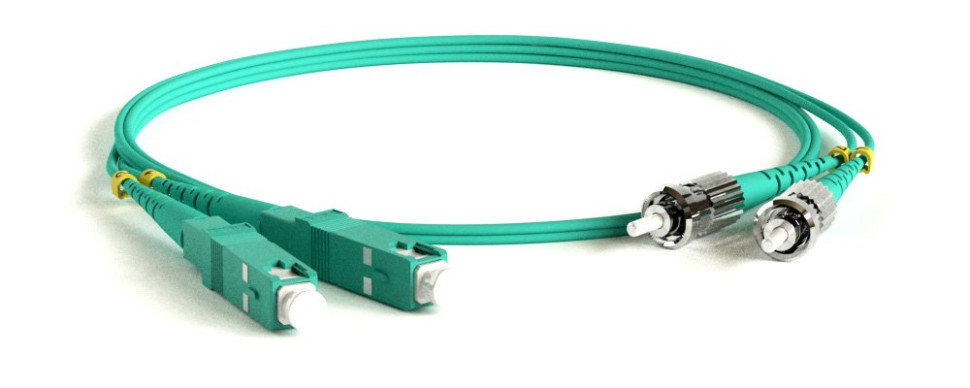 FC-D2-503-SC/PR-ST/PR-H-5M-LSZH-AQ Патч-корд волоконно-оптический многомодовый