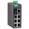 EDS-208-M-SC Компактный коммутатор 7х10/100BaseTX, 1х100BaseFX (многомод.) в пластиковом корпусе