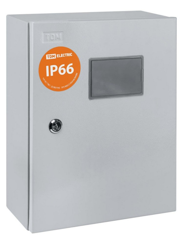 ЩУ-1ф/1-0-12 IP66 (ЩУРН-1/12 IP66) (395х310х165) TDM (SQ0905-0100) Щит учётно-распределительный ЩУ-1ф/1-0-12 IP66 (ЩУРН-1/12 IP66) (395х310х165) TDM (SQ0905-0100) Щит учётно-распределительный