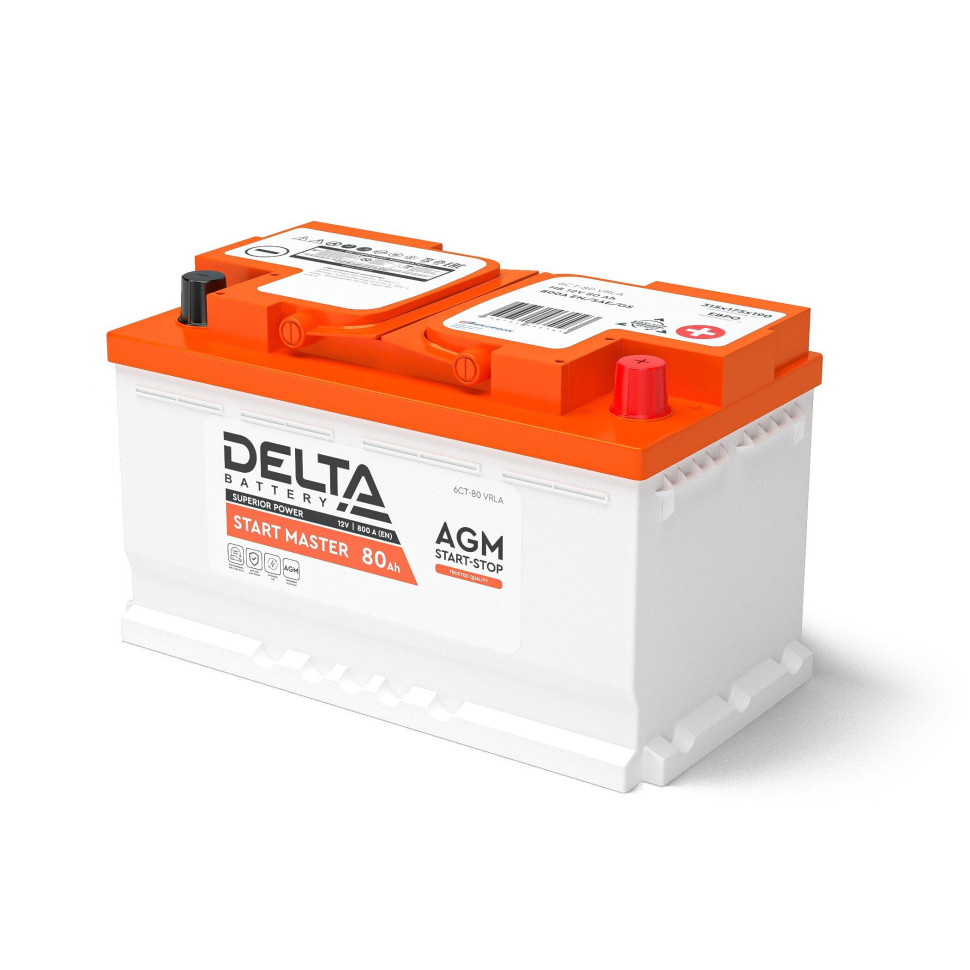 Delta START MASTER AGM 1280 (80 Ah)