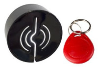 JSBo 392.0.1 (чёрный) Считыватель со встроенным контроллером антивандальный