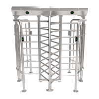 FHT2300D Турникет полноростовой двухпроходной 3-х лопастной