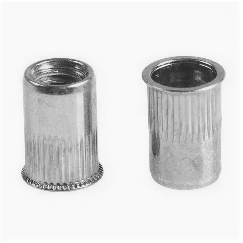 Заклепка резьбовая, стальная оцинкованная цилиндр М5 (1000 шт) (47242) Заклепка резьбовая