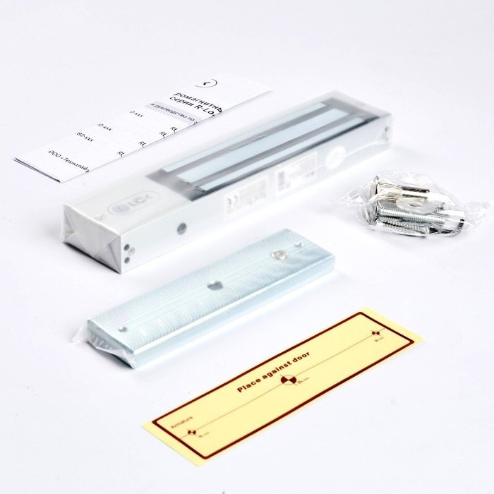 RL-EM180-LSS (серебристый) Замок электромагнитный