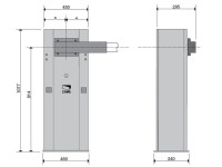 CAME GARD 6000 DX COMBO CLASSICO Шлагбаум автоматический для правостороннего монтажа