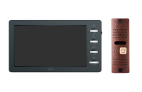 CTV-DP3702 Gamma (черный + бронза) Комплект видеодомофона