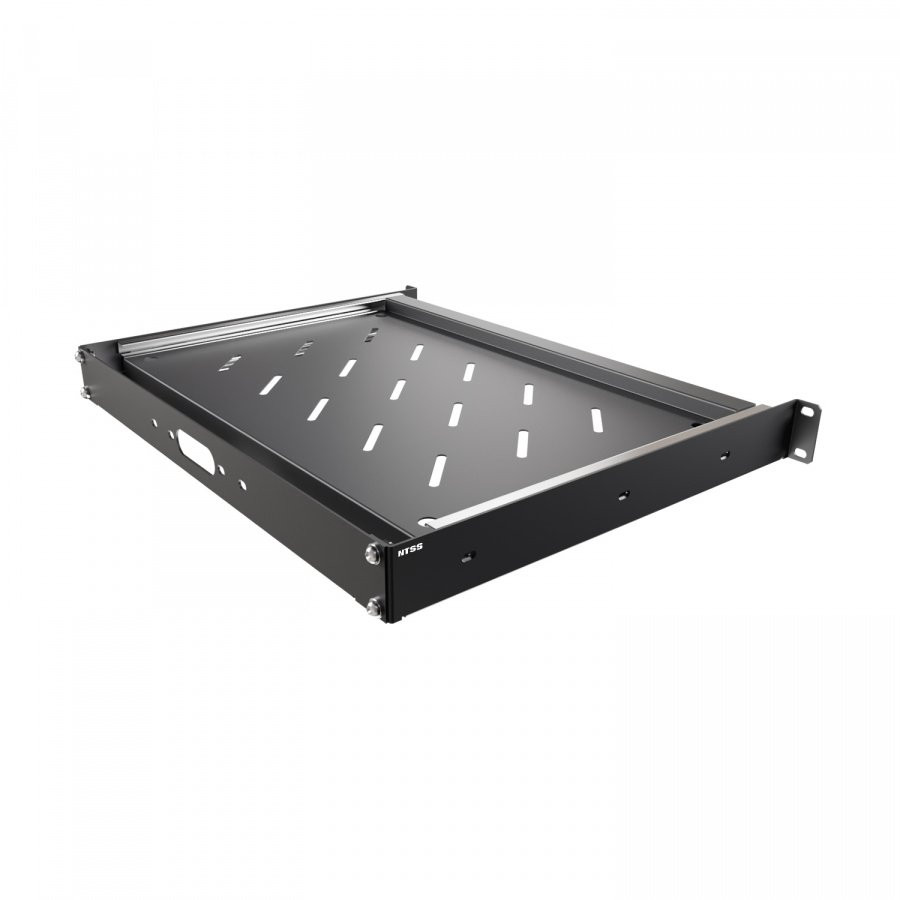 NTSS-MSKB-U-BL 1U нагр.:20кг. 19" 250мм черный Полка выдвижная